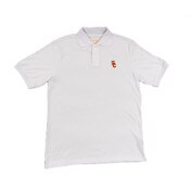 USC Trojan Basics SC Interlock Tommy Head Embroidered Polo